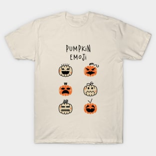 Pumpkin Halloween Emojis! T-Shirt